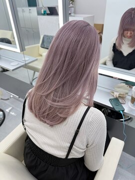 テイス 新宿(TACE) ラベンダーグレー[着物/メルティカラー/透け感バング/新宿]