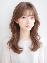 プティ(PUTY)&nbsp;神戸三宮　韓国レイヤーカット　顔まわりカット