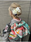 成人式ヘアー
