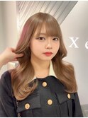 《衣織》ミルクティーベージュ/韓国ヘア/ハイトーン
