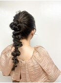 ２０代３０代結婚式お呼ばれヘアアレンジ