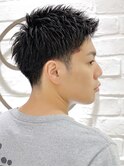 メンズビジネスショート刈り上げショート