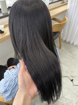 リュンヌ(Lune) ダークラベンダーグレー/艶髪/美髪/透明感/暗髪/モテ髪/YU262