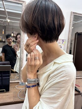 リアン ヘア ライム(lien.hair rhyme)の写真/『lien.のお客様の90%がショートかボブ』1人1人の骨格に合わせた、あなたらしいstyleに。