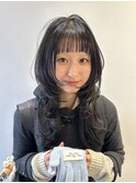 ハッシュカット.オン眉バング