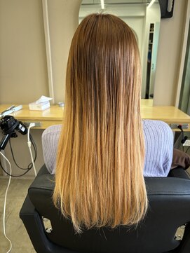 エイトオロク 那覇小禄店(EIGHT oroku) 薄めオレンジカラー