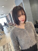 ヘアメイク アース 秋田仁井田店(HAIR & MAKE EARTH) レイヤーボブ