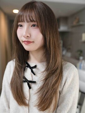 ホロン 池袋(HOLON) 池袋HOLON【ミルクティーベージュ/レイヤーカット/小顔】