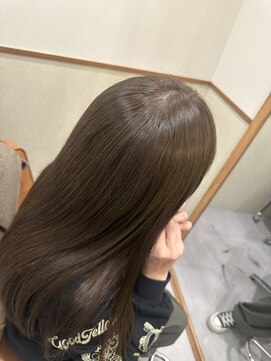 ハル 泉中央駅前店(hal) オリーブベージュ/ロング/hal 泉中央駅前店