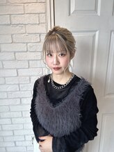 オーブ ヘアー ヴォーチェ 岡山店(AUBE HAIR voce)&nbsp;岡 風帆