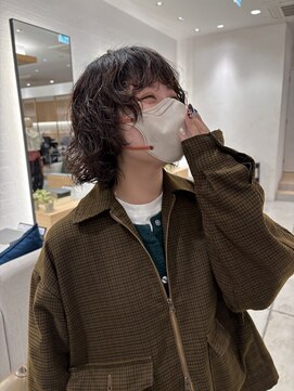 ステアケース 武蔵小杉店(stair:case) ウルフパーマ可愛いです!女性の皆さんパーマやりましょう!