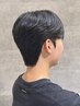 【ボリュームを抑える】カット + ダウンパーマ¥8800