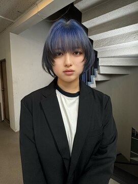 カプセル(capsule) 青×黒♪ デザインカラー♪
