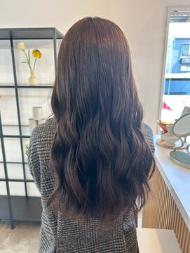 クララジャパン ナベシマ(CLALA JAPAN Nabeshima) ボブ　ミルクティーベージュ　艶髪　髪質改善カラー　ショート