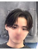 メンズヘアセンス 渋谷(MEN'S HAIR SENSE)&nbsp;ニュアンスパーマ/センターパート/メンズ/眉毛/フェザーパーマ