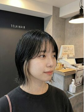 テーラヘアー 鎌取店(TELA HAIR) 切りっぱなし