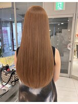 ステラ ヘア デザイン サロン(STELLA hair design salon)&nbsp;ブリーチなしワンカラーベージュ×ロング【浅野】