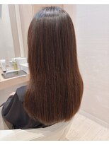 コーエン(cowen) 美髪ストレート薄めバング似合わせパーソナルカラーアラフィフ