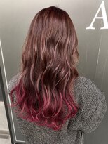 アヴァンス 箕面(AVANCE.) ローズブラウン × グラデーション