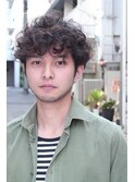 外国人風セミウェットソフトカーリー