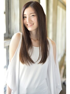 ナナナ パレナ 大津膳所店(nanana parena) ボルドーカラーで大人かわいいワンレンAライン【nanana parena】