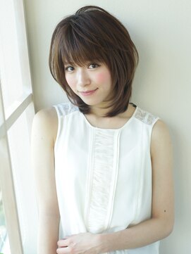 アフロート ディル(AFLOAT D'L) 《AFLOAT裕二朗》大人女性、ミセス世代に支持◎髪型ミディアム45