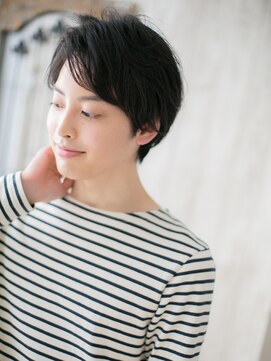 モッズヘア メン 新所沢店(mod's hair men) 黒髪で好感度◎サイドパートショートa