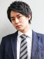 メンズ　髪型　ビジネス 30代