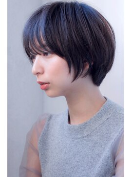 エルフォ(elfo) 【elfo】ドライでおさまる簡単ショートボブ!前髪がポイント