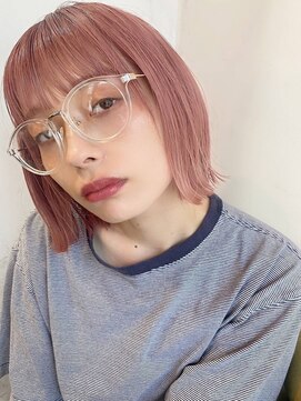 エクー(ECOO) 『 ベビーピンクカラー×外ハネボブ 』 ECOO