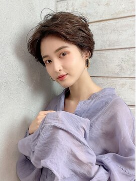 ベック ヘアサロン(BEKKU hair salon) ショートパーマがカッコカワイイ☆ハンサムクールショート