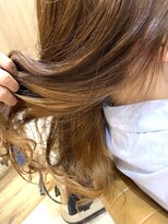 ヘアーサロン キー(Key) オフィスでも怒られなナチュラルカラー♪インナーカラーブラウン