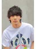 メンズウルフパーマ