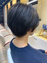 クオリス 上福岡店(QUALIS)&nbsp;小顔/ショート/黒髪/40代50代60代/白髪染め/グラデーション/