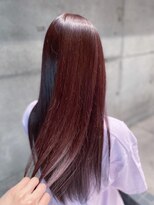 ポット バイ クレドガーデン 大宮東口店(pote by CRED GARDEN)&nbsp;うる艶サラサラロング×暖色系ピンクパープル＃大宮グランアー21