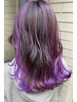 グランアージュ 錦糸町(grandage)&nbsp;ブリーチxイルミナカラー/ピンクラベンダー×バレイヤージュb