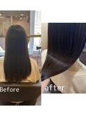 髪質改善カラー