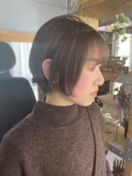 ルーシーバイパム 恵比寿(Lucy by PAM.) 美髪/ネビージュ/大人かわいい/透明感ショート[恵比寿/代官山]