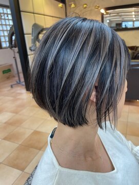 ヘアー デザイナーズ クルー ドルフィン(HAIR DESIGNERS CREW dolphin) contrast highlight
