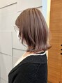 クリアーオブヘアー 一社店(clear OF HAIR) 透明感のある、やわらかいスタイルが好きです!