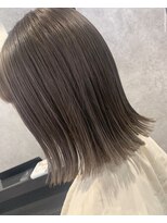 スーク 宜野湾店(suuk)&nbsp;切りっぱなしボブ×グレージュ