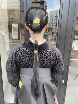 ヘアー アイス ルーチェ(HAIR ICI LUCE) 卒業式セット ヘアセット/ 山中