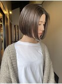 #BLUEボブ ベージュボブ