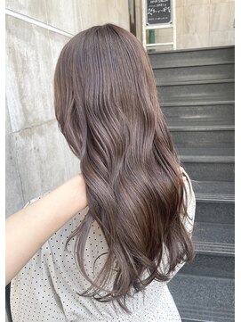 ラグーン 原宿 表参道(LAGOON) 【LAGOON】ブリーチなし/柔らかベージュ/ミルクティーカラー