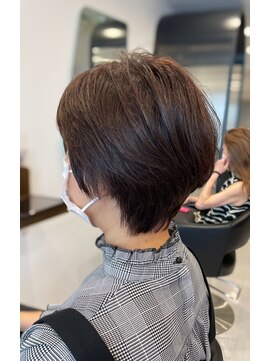 ルルディ バイ アフロディーテ銀座(luludi by APHRODITE) 暗めカラー/グランマッシュ/フェイスフレーミング/銀座