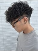 メンズマッシュプードルパーマスパイラルパーマニュアンスパーマ