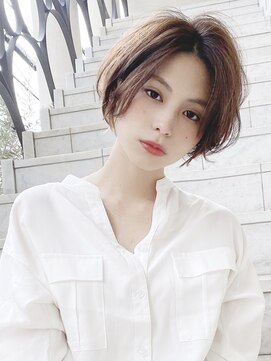 アンド ストーリーズ(&STORIES) ショートボブ髪型20代30代40代50代前髪あり前髪なし面長丸顔小林