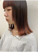 ぱっつんオレンジ