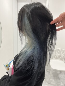 アオ(ao.) ちらみえ!イヤリングカラー.ダブルカラー