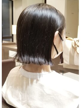 フロア(FLOOR) #バッサリ30cm#切りっぱなしボブ#金沢文庫FLOOR hair&spa